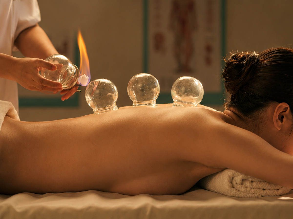 Cupping service at Milton Massage